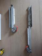 3 paires de coulisses à tiroir