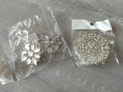 donne boucle déco strass et létal