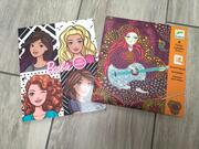 stickers barbie et carte à gratter