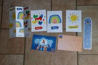 5 cartes et marque page