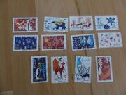 Série 12 timbres Un Noël qui fait du bien 2021