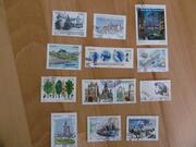 Timbres gommés France 2011