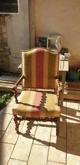Fauteuil tapissier