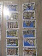 Série 12 timbres oblitérés France "Monuments Historiques"