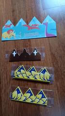 4 couronnes des rois en cartons neuves