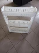 rangement sur roulettes plastique
