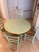 table + 4 chaises