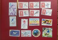 timbres France, sports, lot 64