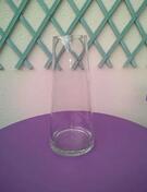 VASE en verre transparent
