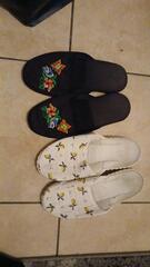 lot de 2 paires de chaussons