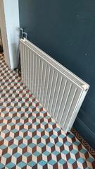 Radiateur acier blanc LHP 90×60×7.5 cm