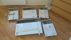 5 Convecteurs électriques Atlantic (dont 1 HS)