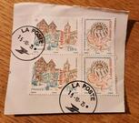 2 timbres oblitérés Colmar