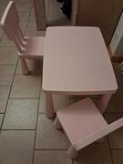 Petite table enfant Ikea rose