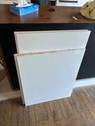 4 plaques mélaminé blanc