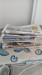 un lot de journaux
