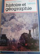 Livre histoire et géographie C.A.P.