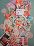 jolis timbres MONDE Lot F