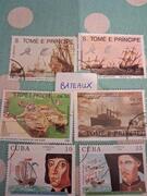 timbres thème BATEAUX
