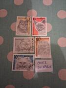 Timbres CHATS BULGARIE
