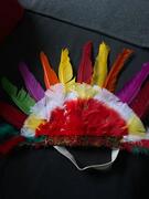 coiffe chef indien (Halloween)