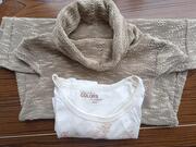 pull tunique sans manches & tee shirt manches longues