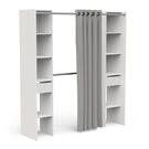 Dressing ajustable avec rideau