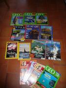 Lot d'anciennes revues de voyages