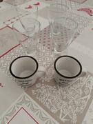 Verres et tasse expresso