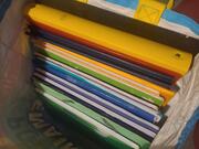 classeurs et cahiers