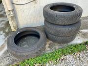 4 pneus hiver continental 155/65/14