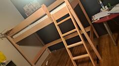 lit mezzanine ikea avec matelas