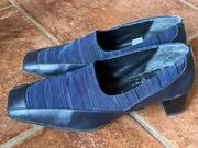 chaussures T37 cuir et textile