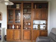 Grand meuble de rangement de living + lit 120 TBE