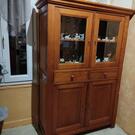 superbe meuble vitrine en teck massif