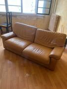 canapé en cuir trois places