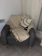 donne fauteuil scandinave en bon état