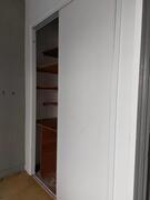 portes de placards coulissantes blanches