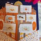 Lot de 7 timbres oblitérés Pâtisseries