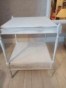 table bout de canape repeinte