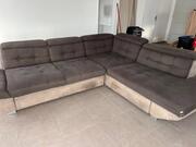 canape d’angle 2m60 x 2m90 convertible avec rangement