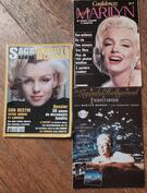 Lot de 3 magazines Marylin