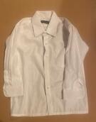 Chemise blanche garçon 8 ans