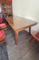 table de salle à manger en merisier