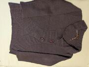 gilet chaud gros boutons