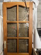 Porte intérieure bois vitrée