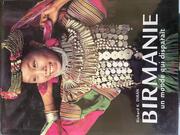 Livre sur la Birmanie