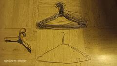 Lot de 14 ceintres métalliques comme celui seul et 2 plus petits