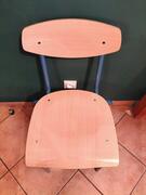 Lot 4 chaises écolier