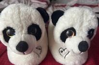 pantoufle panda